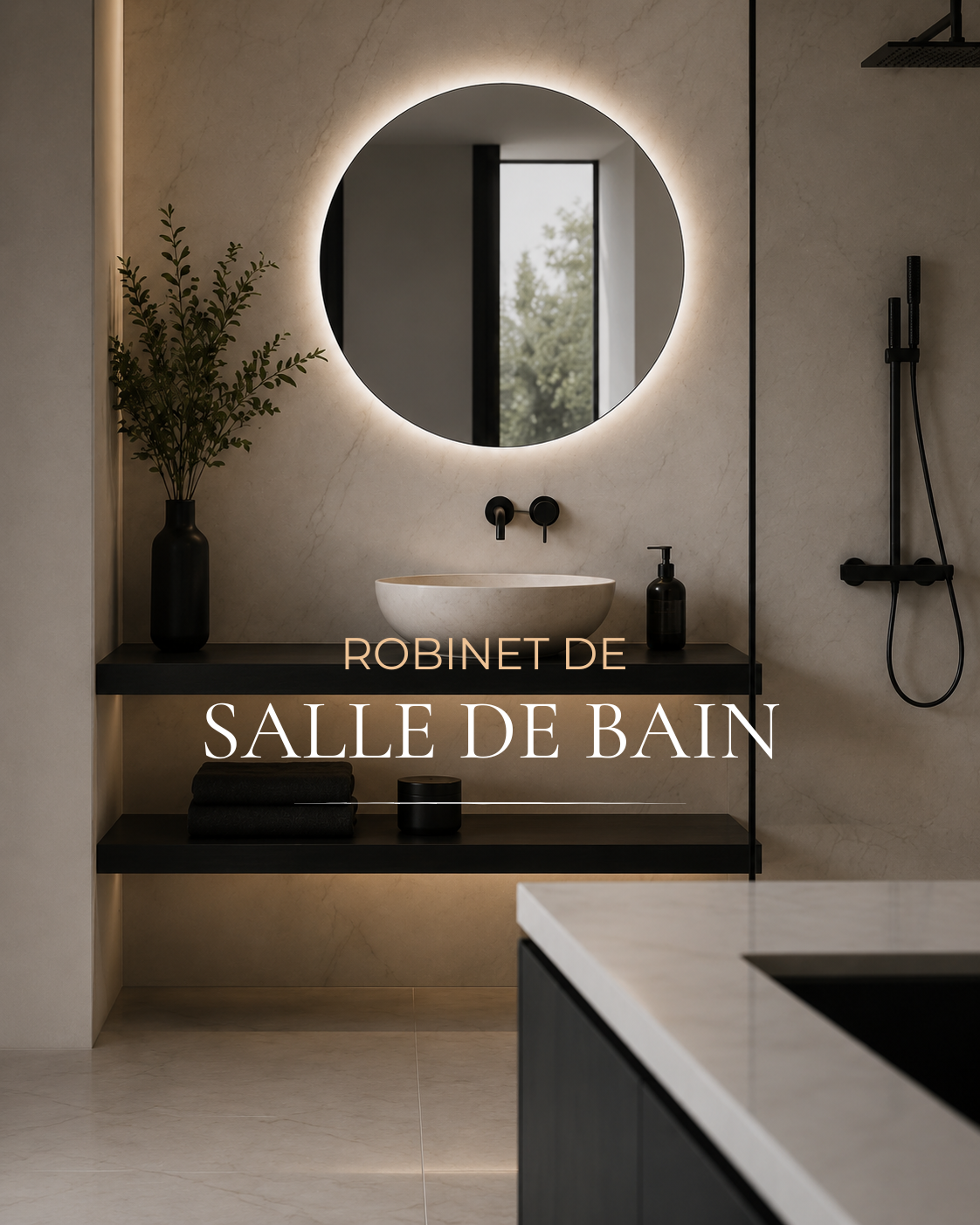 Robinet de salle de bain Image