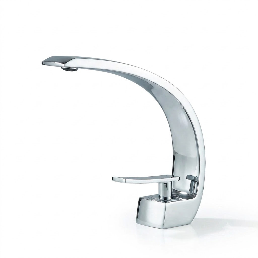 AURA™ – Mitigeur de Lavabo Design Incurvé