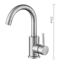 Robinet de Cuisine Rotatif 360° en Inox 304