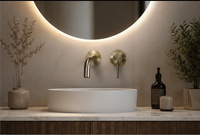 SOLIS™ - Inspiré du soleil, parfait pour une finition Or Brossé