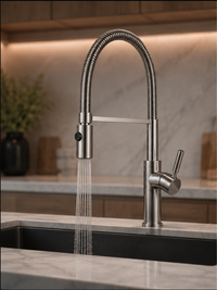 PROFLOW™ - Robinet avec bec flexible et extractible