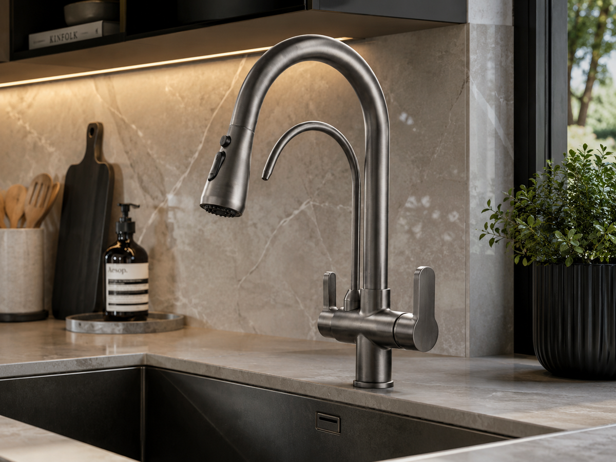 Nova™ – Robinet de Cuisine Extractible 360°