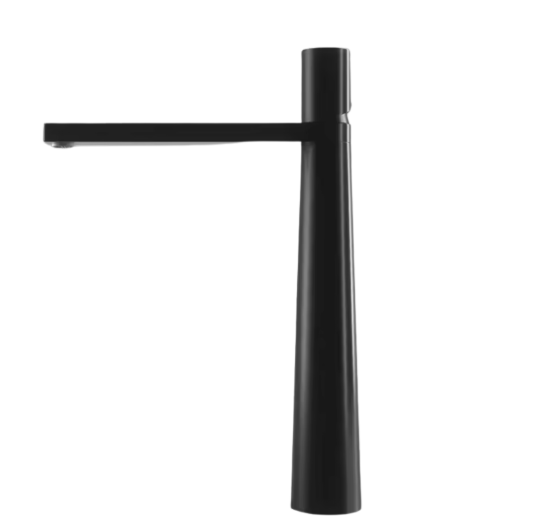 Robinet de Salle de Bain Design Levier Unique — Laiton Massif
