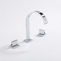 Aureo™ – Robinet de Lavabo Design 3 Trous