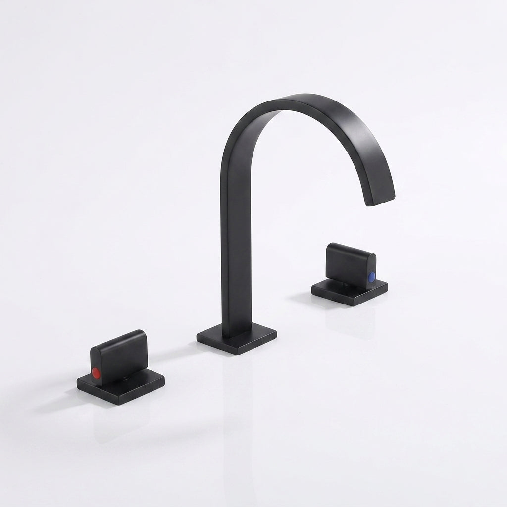 Aureo™ – Robinet de Lavabo Design 3 Trous