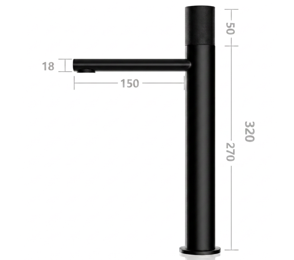 ColumnFlow™ - Robinet de Salle de Bain Design