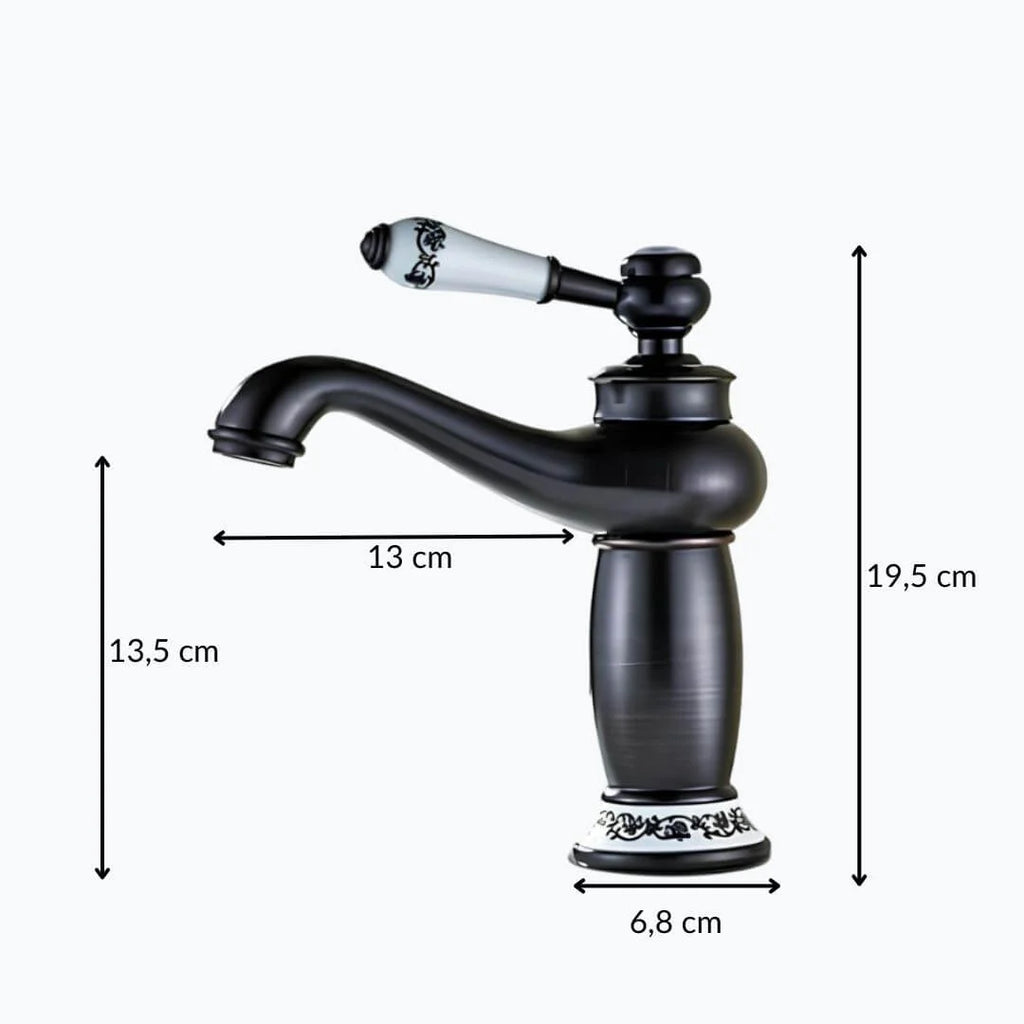 Élégance™ – Mitigeur de Lavabo Vintage en Laiton