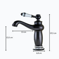 Élégance™ – Mitigeur de Lavabo Vintage en Laiton