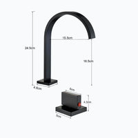 Aureo™ – Robinet de Lavabo Design 3 Trous